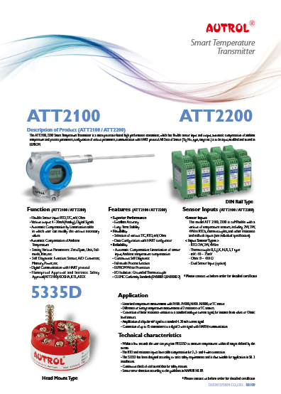 Autrol Temperature Instrument